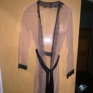 Victoria secret sheer robe
